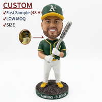 Figurines de baseball personnalisées en résine, modèle d'athlète ou de célébrité sur mesure pour les fans, souvenir ou cadeau pour club de fans