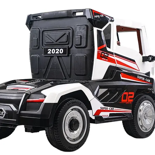 2022 new electric toy car lengthened and enlarged new model electric toy truck