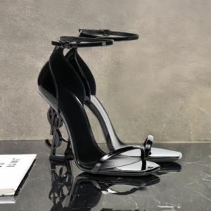 Chaussures de mariée de luxe pour femmes, talons hauts d'été, qualité supérieure, mode, grande taille, style bout ouvert - Product Image 5