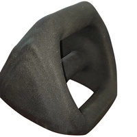 Kettlebell triangulaire en fonte revêtue de PVC pour exercices de gymnastique, vente en gros d'usine