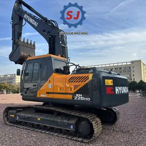 Excavatrice d'occasion de bonne qualité Hyundai Hx220hd 220LC 220, excavatrice sur chenilles d'occasion Hyundai 220LC 220 Lc 9s 220-9T - Product Image 6