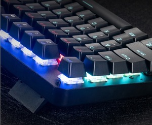 Juego de teclado y ratón de eje verde RGB DE ALTO DPI con cable de tecla OEM104 de Venta caliente - Product Image 2