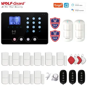 Домашняя система безопасности 4G SmartLife, приложение TUYA, Wi-Fi хаб, система сигнализации, Wi-Fi Шлюз