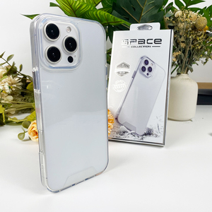 Custodia Anti-caduta in Acrilico Trasparente Effetto Cristallo per <span class=keywords><strong>iPhone</strong></span> 15 14 13 12 <span class=keywords><strong>11</strong></span> Pro Max, <span class=keywords><strong>Cover</strong></span> Trasparente Antiurto in PC TPU - Product Image 3