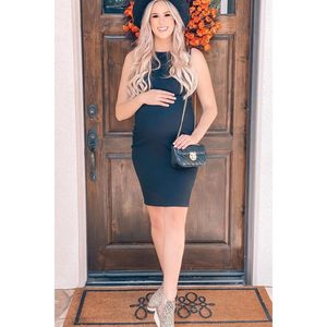 Robe midi moulante élégante sans manches pour femme, été-printemps 2025, pour les vacances décontractées, OEM ODM - Product Image 5