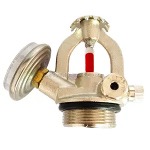 Brass Chromed M30*1.5 With Gauge Connection Fire Sprinkler