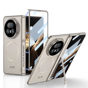 <span class=keywords><strong>GKK</strong></span> avec charnière magnétique étui antichoc couverture complète support de protection étui de téléphone portable pour Huawei Honor Magic V5 étuis - Product Image 1
