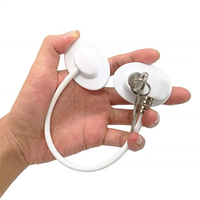 Serrure de réfrigérateur de réfrigérateur en alliage de zinc + ABS de qualité en gros serrure de réfrigérateur magnétique durable