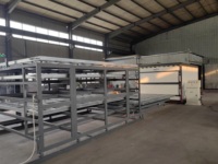 Construcción de un Pequeño Taller de Vidrio Laminado con Equipos para Vidrio Laminado, Gran Venta, Estable y Confiable