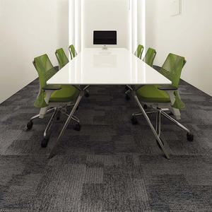 Dalles de moquette PVC rectangulaires à rayures, résistantes à l'eau, pour salon, chambre, cuisine, escalier, couloir, usage domestique - Product Image 2