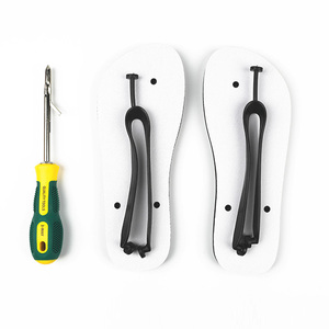 Fogli di schiuma fustellati alla moda per <span class=keywords><strong>infradito</strong></span> da <span class=keywords><strong>donna</strong></span> e da uomo, sacchetto in PVC OPP, scarpe estive da <span class=keywords><strong>donna</strong></span> in <span class=keywords><strong>infradito</strong></span> di pelle personalizzate - Product Image 2