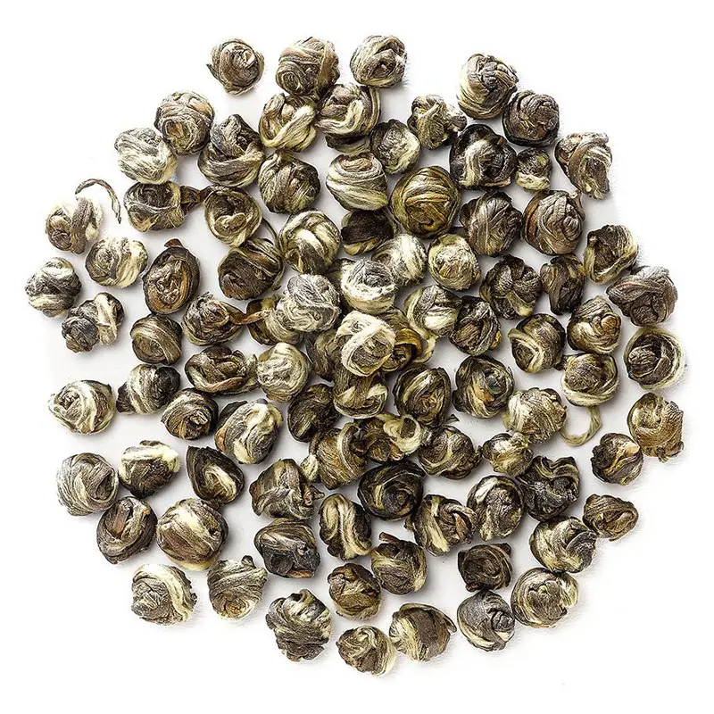 Health Jasmine Flavour Tea Green Tea Leaf Jasmine White Dragon Pearl tea