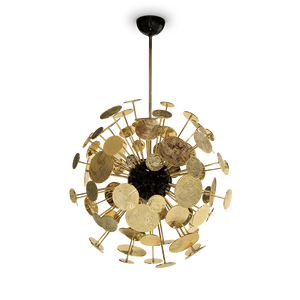 Lustre américain moderne de luxe en <span class=keywords><strong>laiton</strong></span> doré fabriqué à la main Salon Salle à manger Escalier - Product Image 1