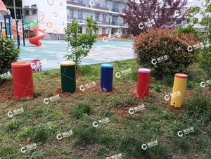 Outdoor-Spielplatz Musik instrumente Sensorischer Garten Regenbogen trommeln Outdoor-Kinder <span class=keywords><strong>instrument</strong></span> Bunt Indoor Outdoor No Age Limit - Product Image 3