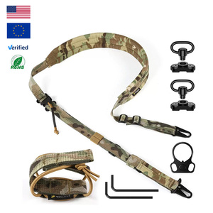 Correa Táctica PTG con Ganchos Dobles de Metal, Ajuste Rápido y Cuerda de Nailon de 2 Puntos - Product Image 1