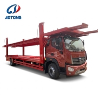 Remorque de transport de voitures à 3 essieux, capacité 10 véhicules, double étage, semi-remorque porte-voitures, prix usine