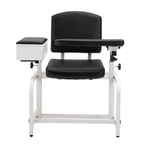 Homilyd模型ED-03抽血椅与抽屉可调高度用于手臂休息供体收集