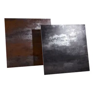 Imitation Metal Glaze Rust Brick Antique Bar Ktv600*600 Tile