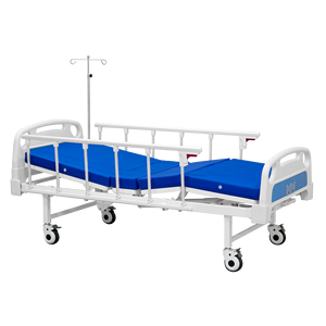 Cama de Hospital de 2 Manivelas para Centro de Trauma, Reforzada, para Pediatría, Ahorro de Espacio, Alta Calidad, para Costa de Marfil, Togo, Djibouti - Product Image 1