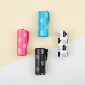 Sacs à déjections canines biodégradables écologiques à double couche parfumés à la lavande, en stock - Product Image 4