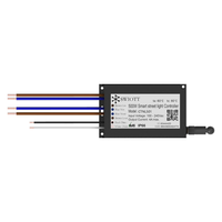 Contrôleur d'éclairage intelligent double mode CTNL501 PLC LoRaMesh SWIOTT CTNL501 IP66 étanche pour l'éclairage des tunnels autoroutiers