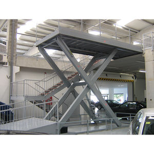 البناء الصلب الثقيلة الهيدروليكية درجة دوران السيارة وعرض منصة دوارة للمعارض - Product Image 5