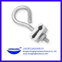 Pince de suspension Q Span en acier galvanisé Hongjing Hardware pour câbles FTTH