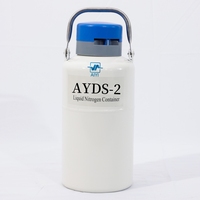 Réservoir portable LN2 de 2 L pour le stockage cryogénique de l'azote liquide