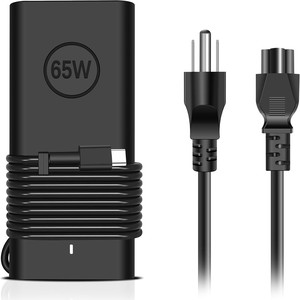 Dell Laptop Charger 65W Type C Power <b>Adapter</b> Fast <b>Charging</b> For Dell Computers With Smart Voltage Identification - Product Image 5