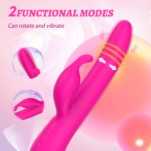 YLove, estimulador de clítoris de dos cabezas, vibrador de conejo rotatorio grande y potente, consolador de juguete sexual para mujeres y niñas - Product Image 4