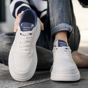 Men's <b>shoes</b> 2026 summer breathable holes beige board <b>shoes</b> lightweight thick sole men's work wear casual <b>shoes</b> - Product Image 4
