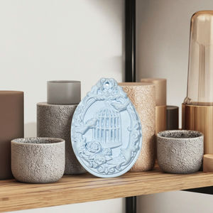 กรงนกยิปซั่มแข็งในรถอุปกรณ์แขวนที่แข็งแกร่งมีกลิ่นหอมปูนปลาสเตอร์ศิลปะหินอโรมาสำหรับบ้านโรงแรมหรือรถ - Product Image 2