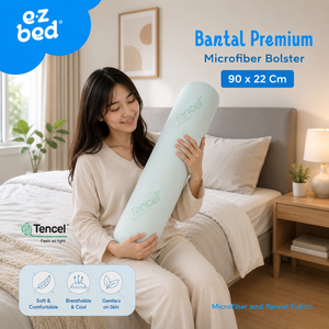 Almohada de microfibra Tencel premium que ofrece una frescura transpirable, comodidad, soporte suave y un sueño relajante para el hogar y uso hotelero. - Product Image 1