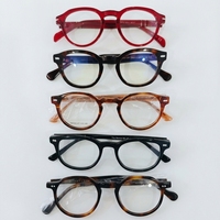 Déstockage : Montures de lunettes optiques en acétate de forme ronde, assortiment aléatoire de montures de lunettes