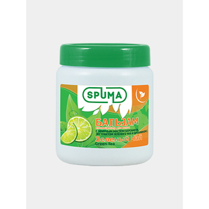 Baume capillaire professionnel SPUMA 500 ml, après-shampoing pour cheveux bouclés - hydratant et nourrissant, cheveux lisses et doux, vente en gros - Product Image 4