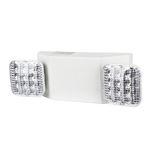 Perlengkapan pencahayaan darurat LED UL924 dengan 2 kepala mata serangga LED dan baterai cadangan-lampu keluar standar US warna hitam - Product Image 6