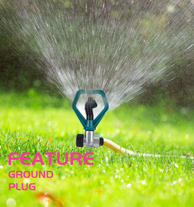 Vente en gros économique Nouveau design Arroseurs à pointe d'impulsion à 360 degrés Type de bouchon Arroseur de tuyau d'eau de pelouse de jardin - Product Image 6