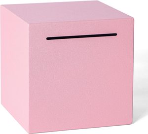 <span class=keywords><strong>Tirelire</strong></span> en acier inoxydable de 4.72 pouces, boîte d'épargne en métal pour économiser de l'argent. - Product Image 1