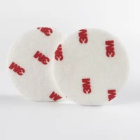 3M 09357 Finesse-it Tampon de polissage en feutre 5 pouces mousse rouge boucle blanche 200 polissage ponçage carrosseries de voitures OEM personnalisable 50/Pac 50/Pac