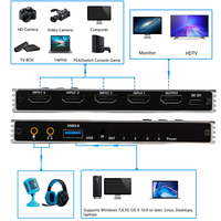 Salida 4 en 1 Uad crecreen cutting Hideideideideo ideapture ARD, 4 hanhannel han3.0 HMwitch Witch ame aputre ululti-hannel IVE treaming