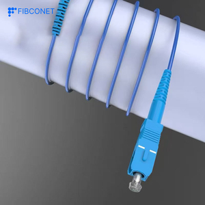 Cable de conexión de fibra óptica blindado LC/<span class=keywords><strong>SC</strong></span>/FC/ST Cable óptico antiroedores, resistente a la tracción e impermeable monomodo/doble núcleo/de un solo núcleo - Product Image 2