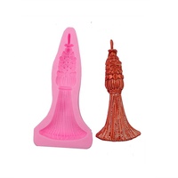 Moule en silicone pour gâteau en pâte à gomme Motif décoratif pour gâteau en fondant/Outils pour gâteau