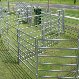 Valla de seguridad para ganado, <span class=keywords><strong>corral</strong></span> para caballos, cerca de patio con agujero cuadrado, marco de acero, acabado por inmersión en caliente, enrejado para ganado, recinto de granja - Product Image 6