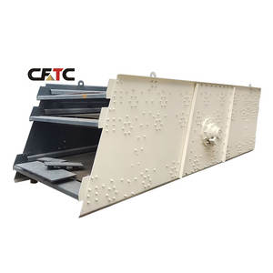 Planta de cribado de agregados de piedra rectangular, máquina cribadora vibratoria inclinada, motor y rodamientos para cribado de grava y piedra - Product Image 1