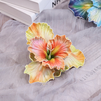 Iris de soie artificielle tête de fleur fleur boîte-cadeau de pâques salle de mariage décoration douce arrangement de fleurs accessoires de tir gâteau