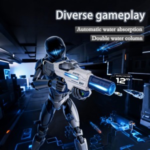 Pistola ad Acqua Automatica YT Pulse Firing, Grande Capacità e Design Stile Fantascienza per Giochi d'Acqua all'Aperto e Attività Ricreative Estive - Product Image 4