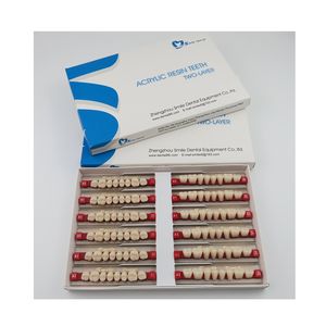 Synthetic Posterior Tooth Acrylic Resin Back Teeth Dental <b>Denture</b> 8pcs/set - Product Image 6