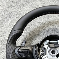Volant sport M amélioré entièrement en cuir pour BMW F20 F22 F10 F30 F33 F35 F36 F25 F01 F48 E90 E87 E70 F15 F16 Accessoires auto