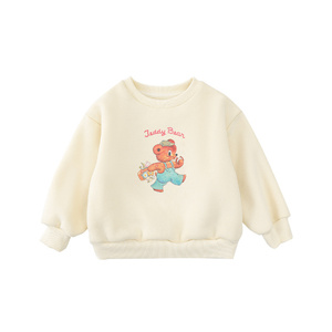 I bambini Delle Ragazze Dei Vestiti Autunno Inverno Calore Morbido Sport Sveglia Casuale A Maniche Lunghe In Pile Felpa - Product Image 4