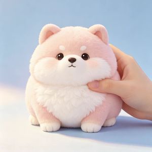 Adorabile Peluche Corgi da 10cm, Pratico Giocattolo Antistress che Combina Morbidezza e Aspetto Carino, Ottimo per il Relax Quotidiano - Product Image 3